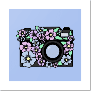 Floral Camera Posters and Art